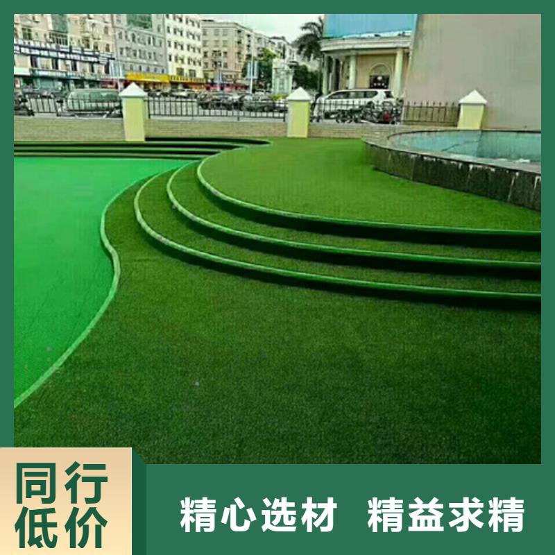 湖南邵阳市新宁县绿草地人造草坪施工追求细节品质