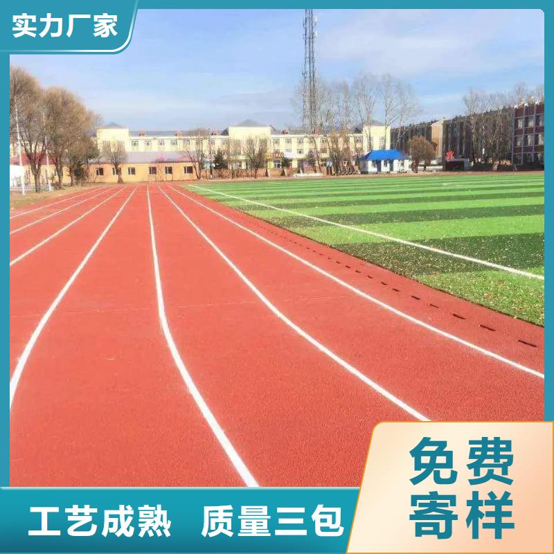 环保型塑胶跑道运动场硅PU优选货源本地生产厂家